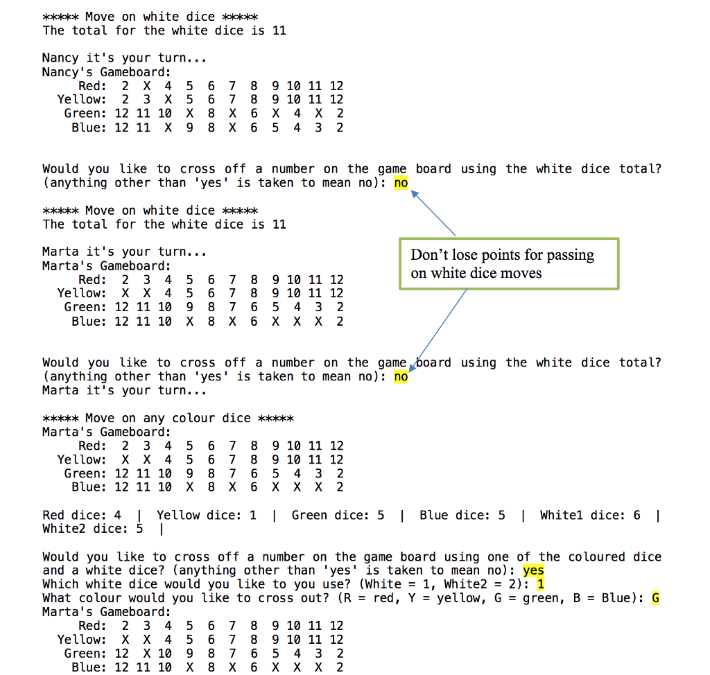 if you pass up a number, well you're out of luck. In
