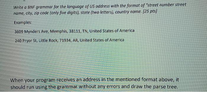 use java parboiled library to write code for this question Write a