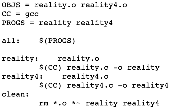 fun(); typedef struct { int a[2]; double d; } struct_t; int main(int