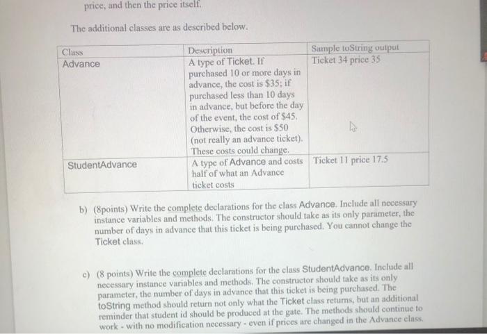 field (you can have one static field as well) that is private