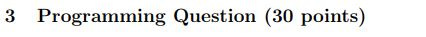 answer the programming question(3) in C++. 1 Growth of Functions (50 points)