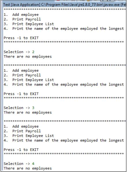 The Employee Management Prototype will be able to add employees, calculate the
