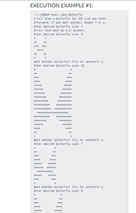 shapes displayed by the program must be geometrically similar shapes, i.e., uniformly