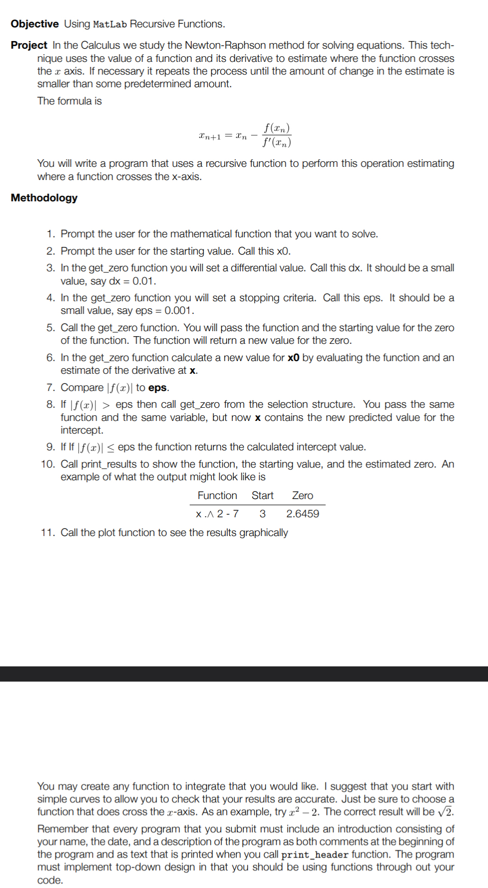  function project_9() PROJECT_9 project_9() is the driver function for the program.
