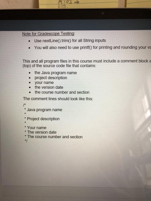 a program to perform some analysis on certain houses. Write a program