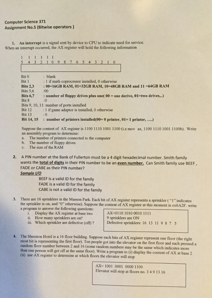 Assembly language for x86 processors using in c++ starting _asm Computer Science