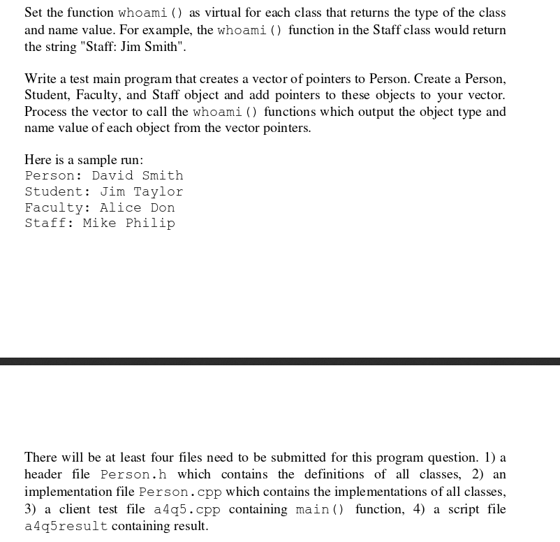 private attributes: name, address, telephone number, e-mail address, contains the following member