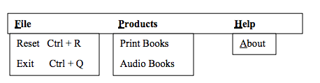 When the user selects either a print book or an audio book,