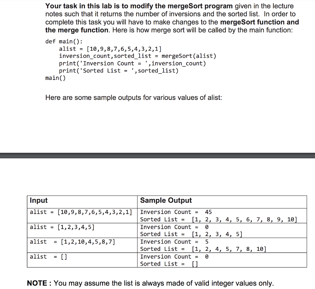  CODE FOR merge() def merge(left,right): result=[] i,j=0,0 while i CODE FOR