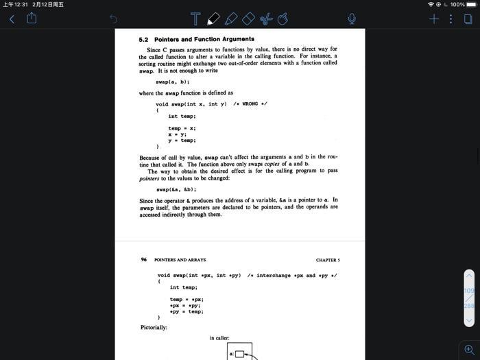 5.3 POINTERS AND ARRAYS 97 #include int getch(void); void ungetch(int); 1. getint: