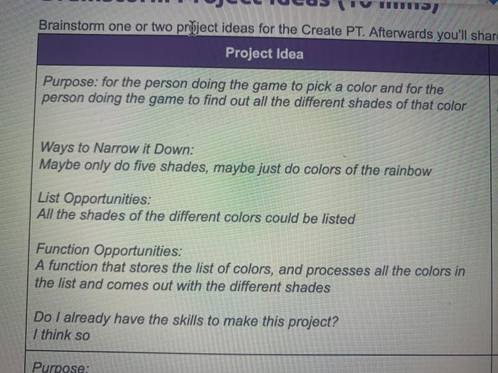  make an app on code.org where there is a list that