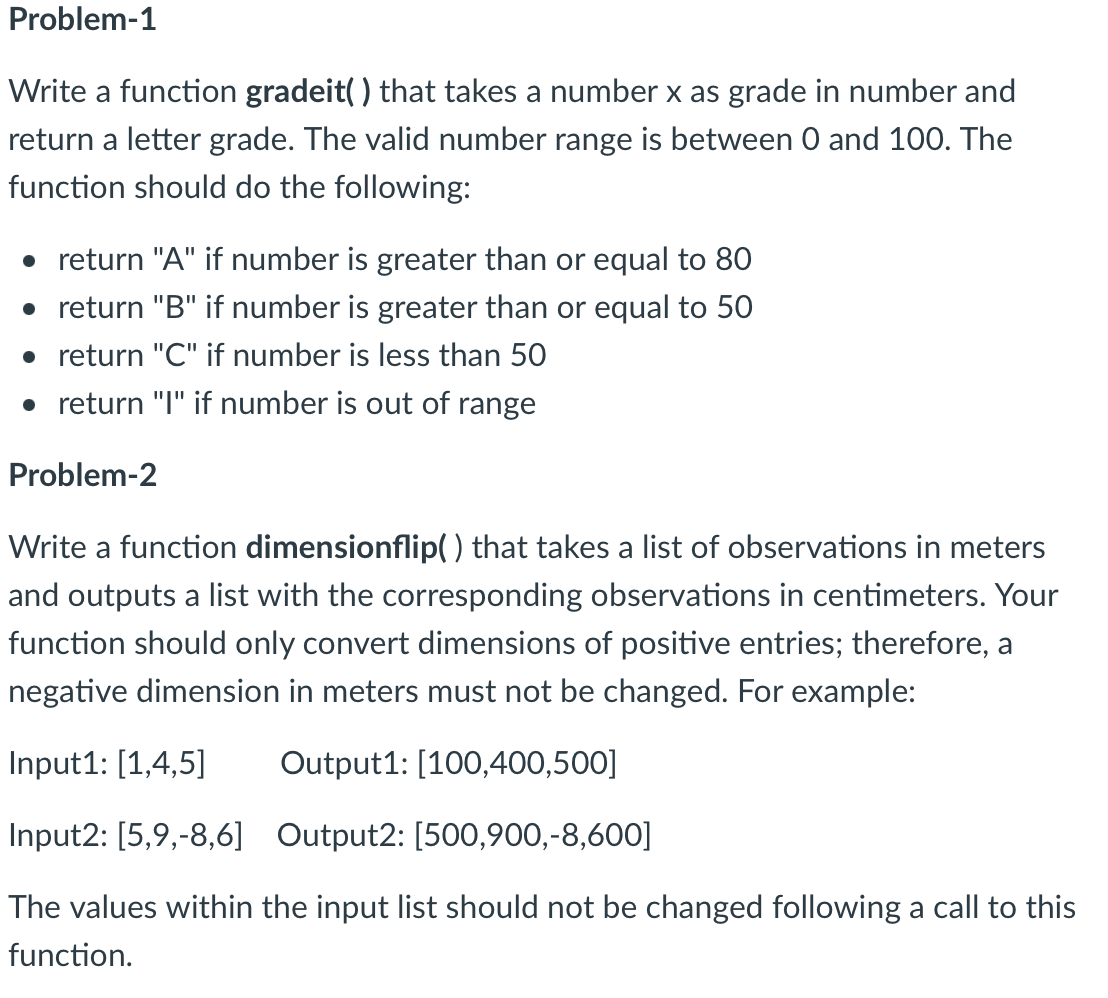 Code the following using python idle and be sure not to use