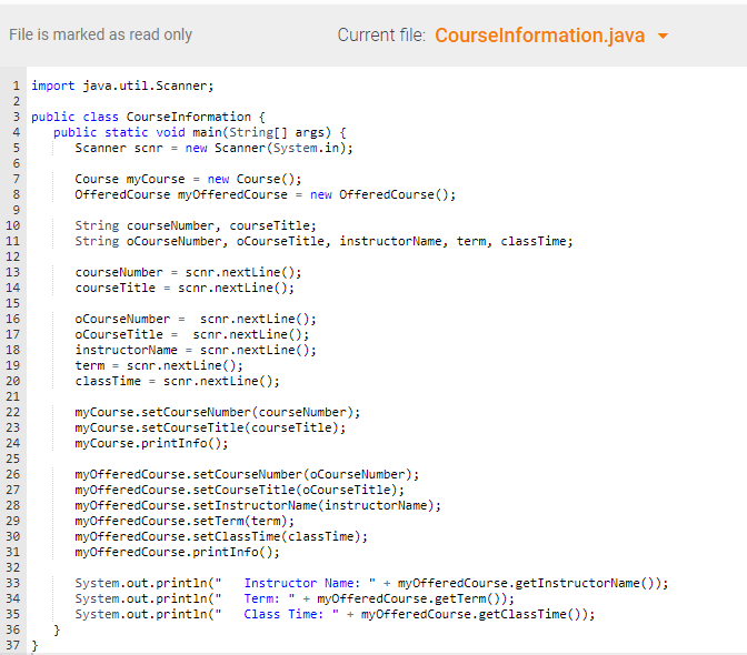 my code so that the yellow area goes away? Given main(), define