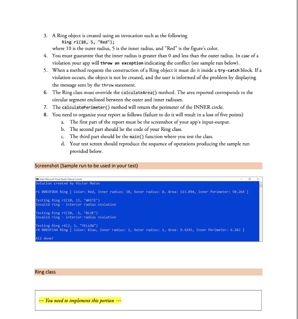 calculatePerimeter GeometricObject getColor e proper Cap setColor toString Circle Class GeometricObject public