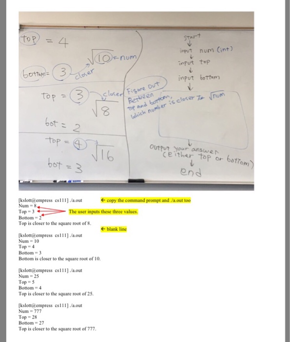 are going to make a series of programs that will lead to