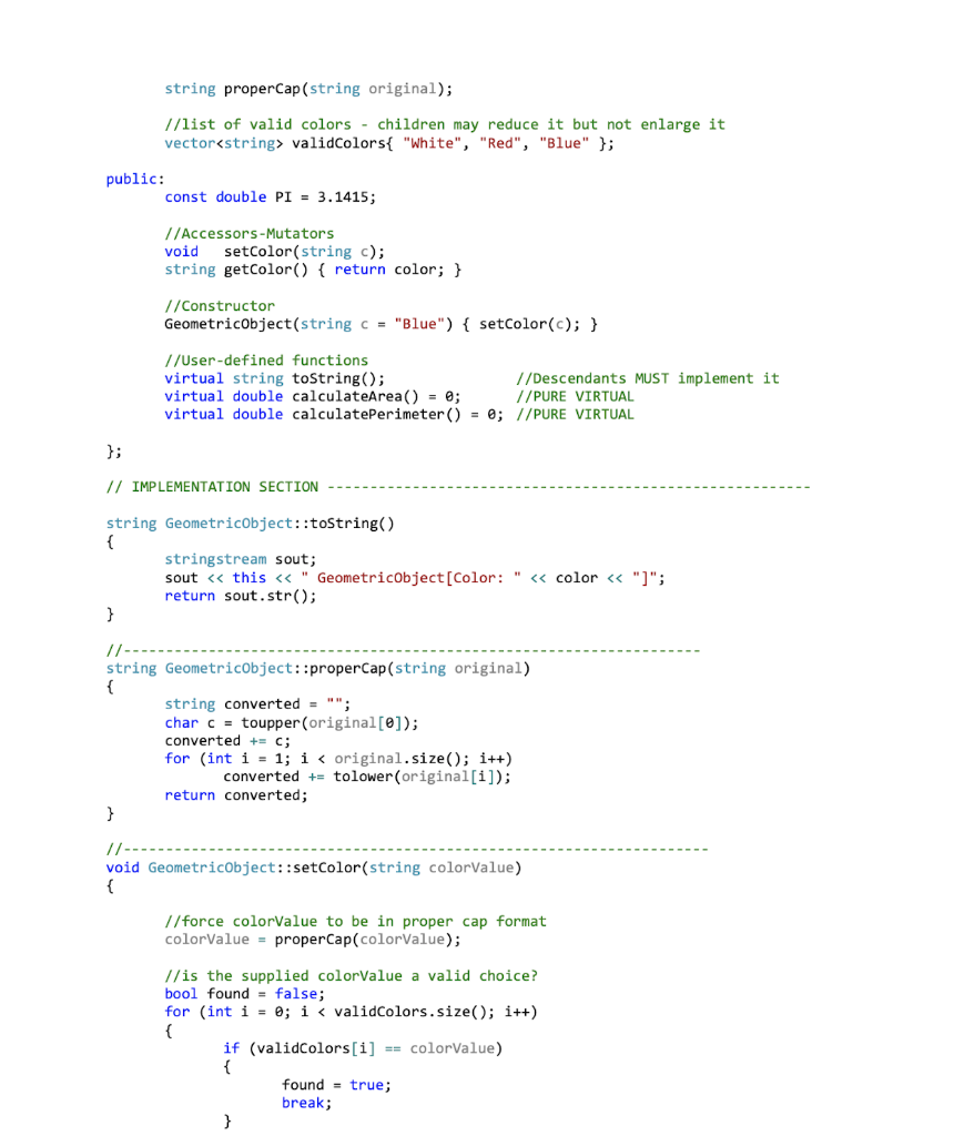 Circle getRadius setRadius toString public Fields Inner Radius Methods @calculate Area calculatePerimeter