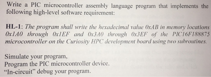  Write a flow chart for this program using the following guidelines.