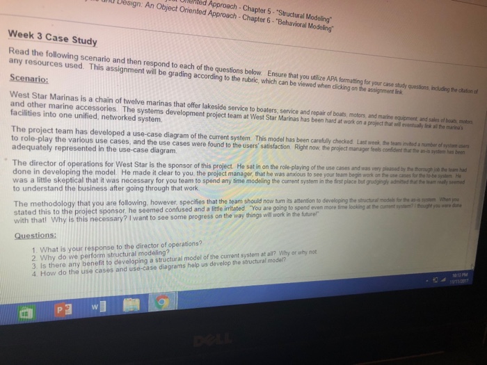  U Design: An Object ented Approach-Chapter 5"Structural Modeling" Oriented Approach -