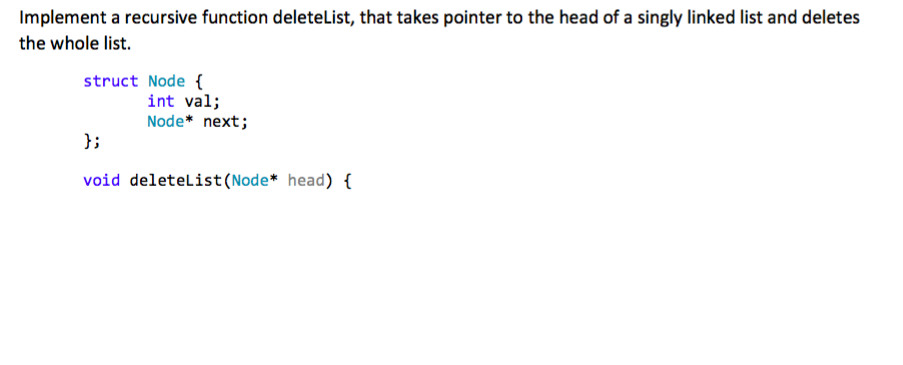 Please using the c++ language to solve this question, thank you Implement