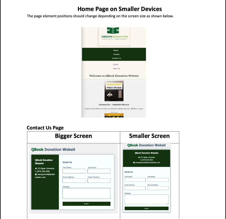 website using the HTML and CSS concepts that you have practiced in