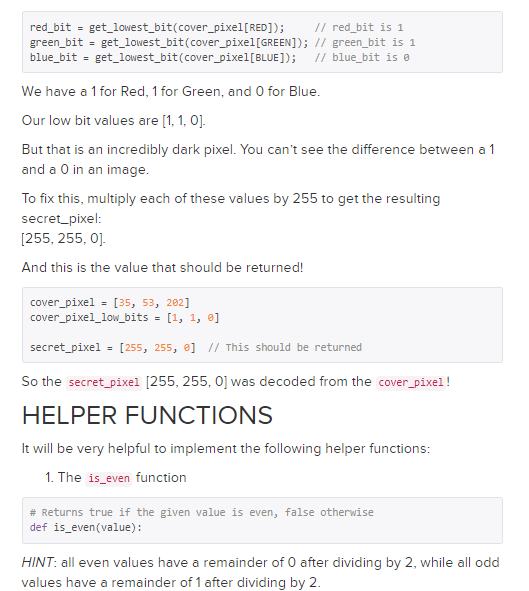 The result looks like this: Cover Image with Secret Image encoded inside