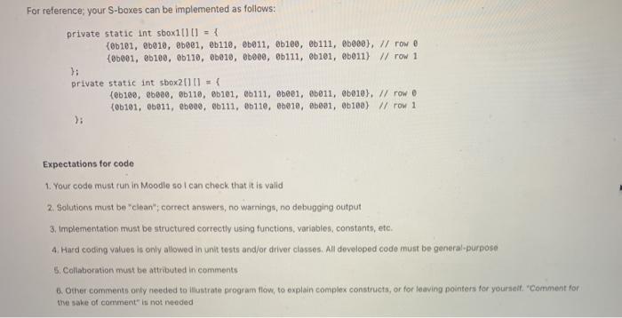 algorithm is defined by table 11.2.4, 3, 4, 3, 5, 6). Example: