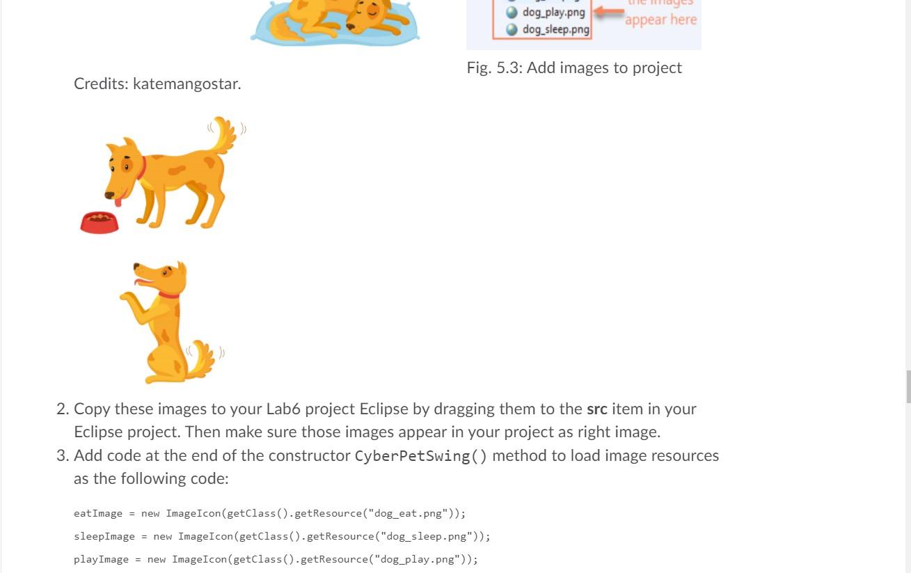 JLabel lblName Create Pet JButton btn Create Pet JLabel IblPetStatus (empty text)