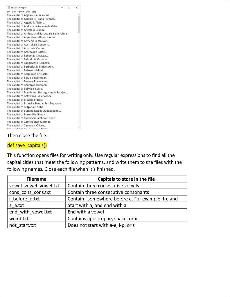 be calledthe main function does nothing else. This script also creates and