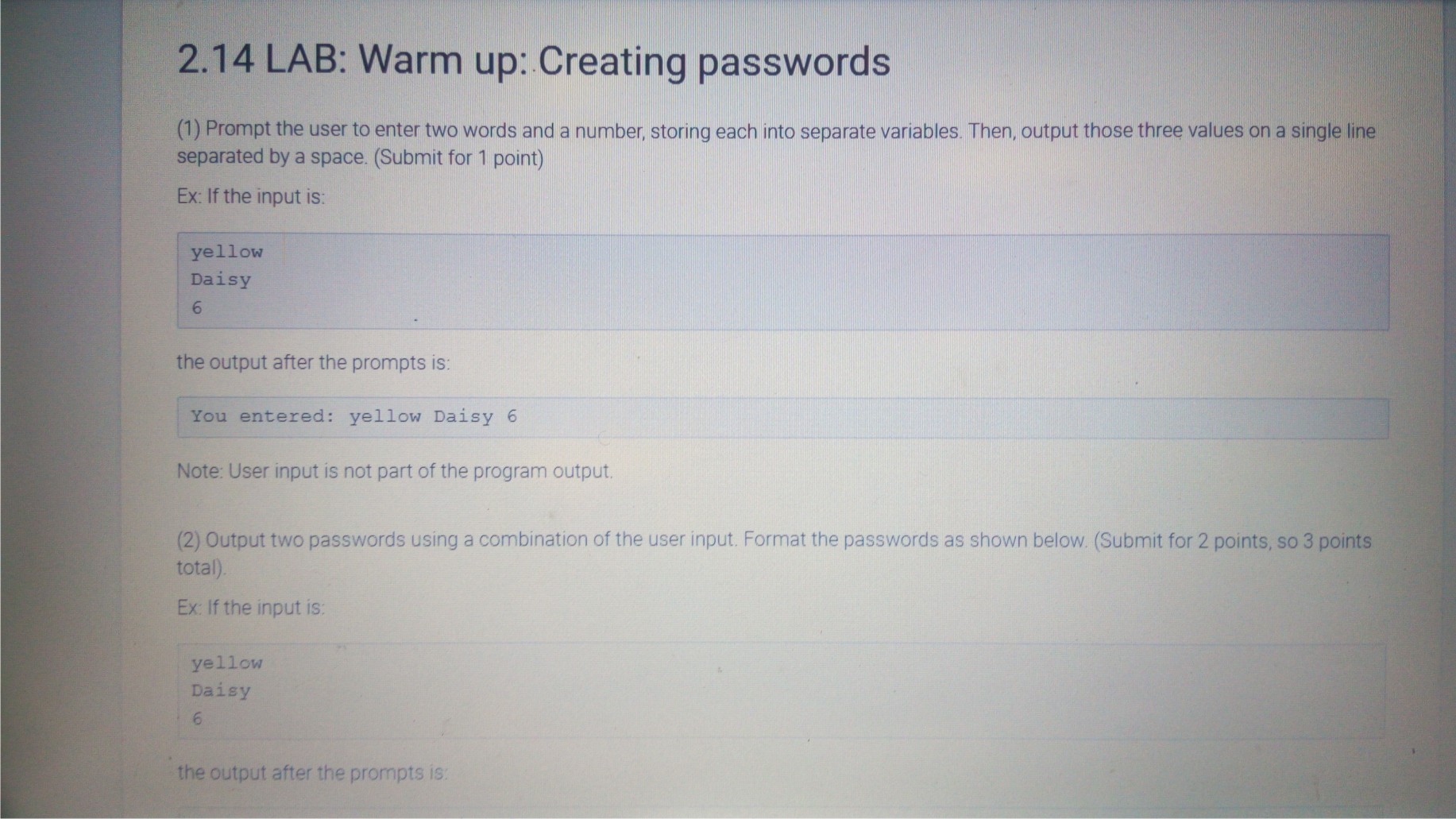 Hello, please help solve this challenge. Please note that there are (3)