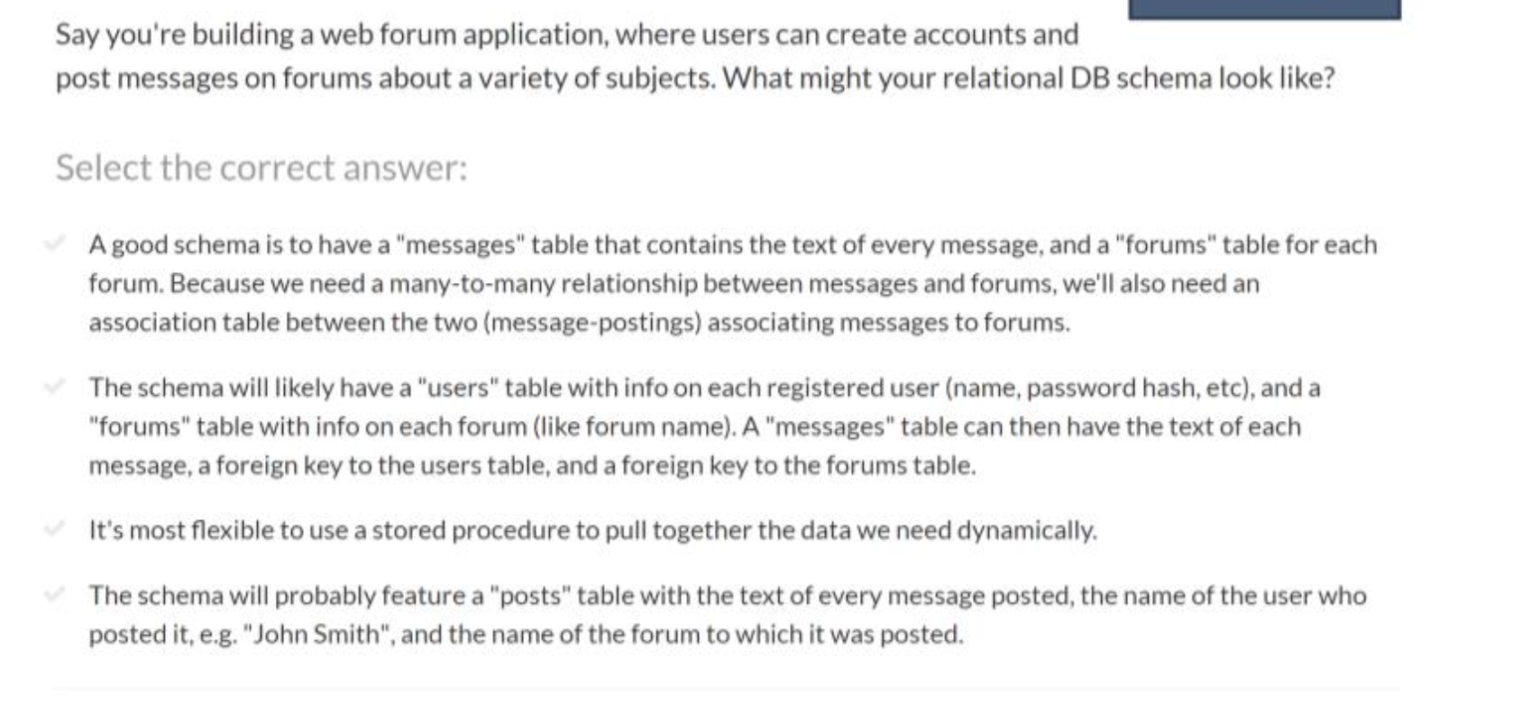 the following statements about threads is accurate? Select the correct answer: Modern