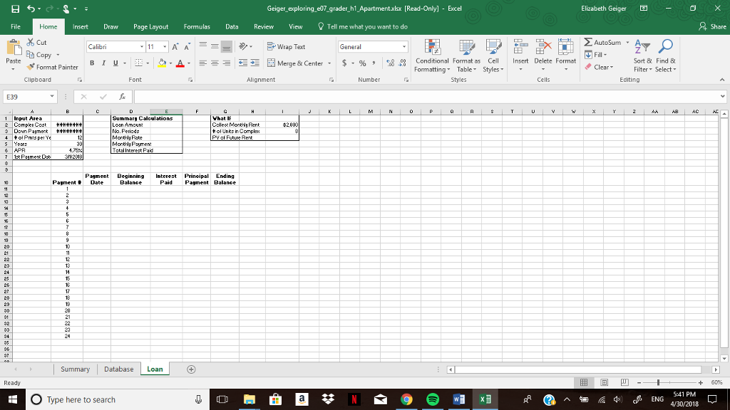 of bedrooms, rental price, whether the apartment is occupied or not, and