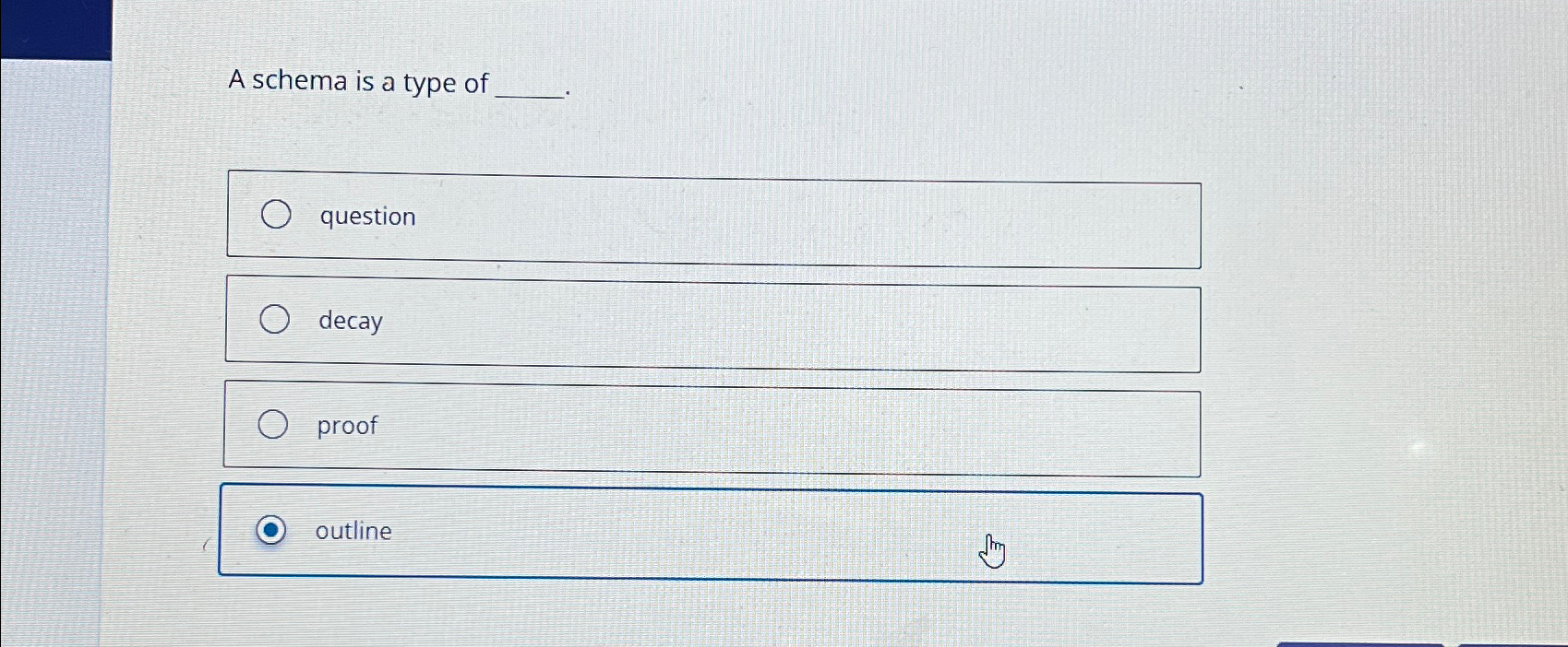  A schema is a type of proof 