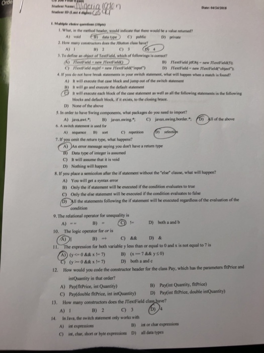  Answer all What, in the method healer, would indicate thet dhere