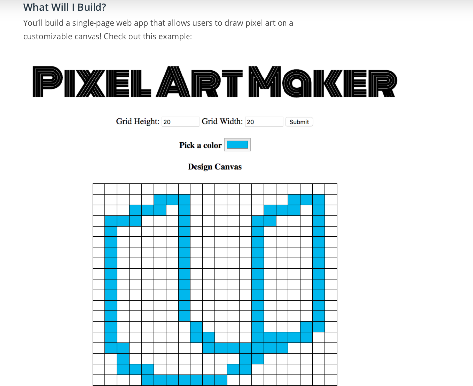 implemented in the kbody>tag in the index.html file. Your goal is to