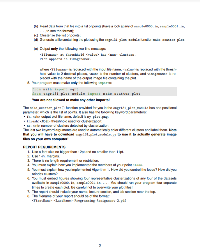individual point-like entities, like particles suspended in a fluid, or organisms in