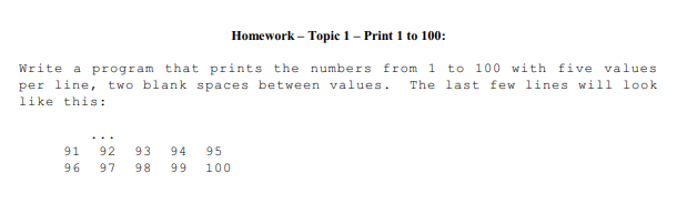 Need help on this assignment for Java, due on 9/5/18. Write the