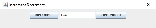 In this GUI, you will type an integer number in the middle