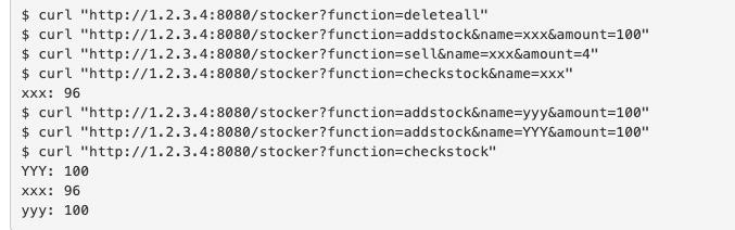 to 8. Followings are the execution example. Below are the functions implemented