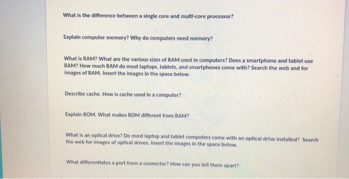  What is the difference between a single core and multi-core processor?