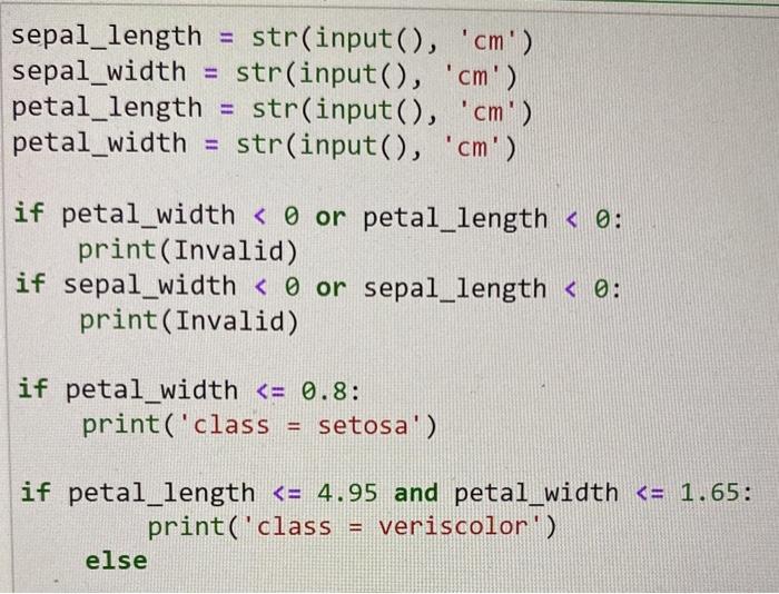 in python Am I doing this right? petal width(cm)
