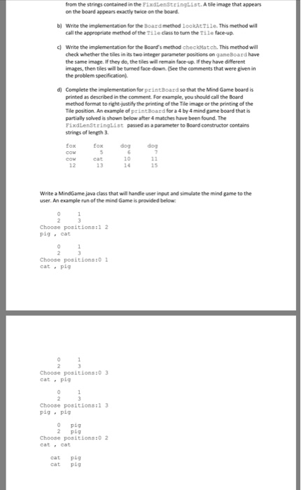 create a memory game called "Mind Game in this game, even number
