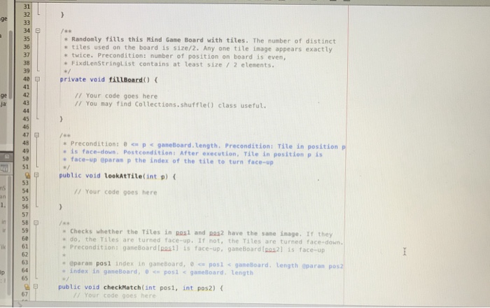 Each tile contains an image. For each tile, there is exactly one