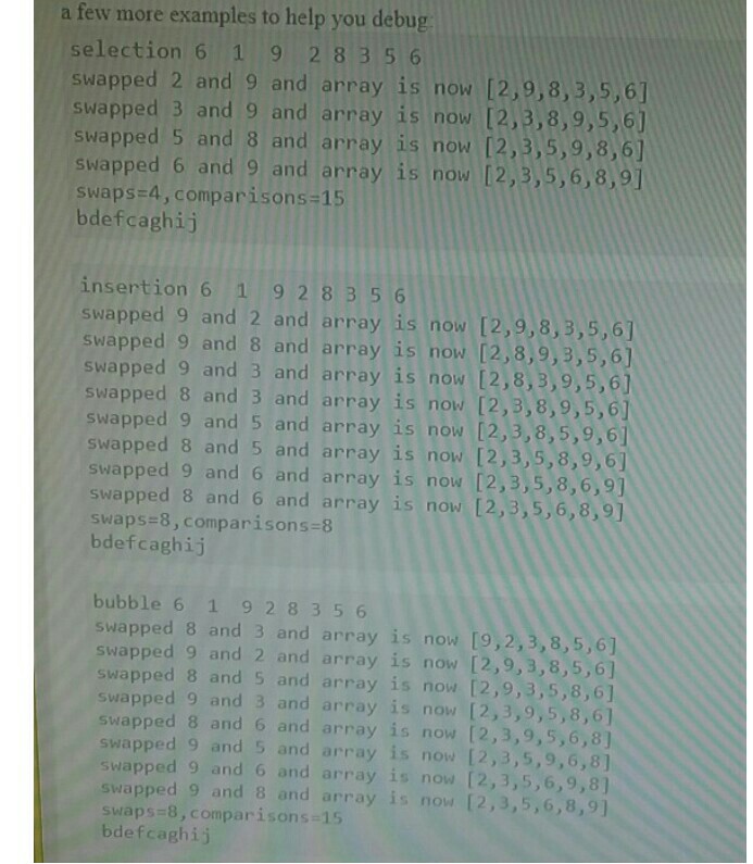 2 // characters at index i and j in the array a