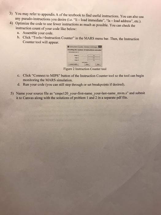assembly. The skeleton code is provided. The input data are also embedded