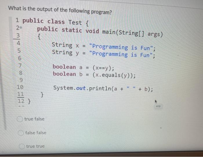 static void main(String[] args) { int balance 10; . min 000 while