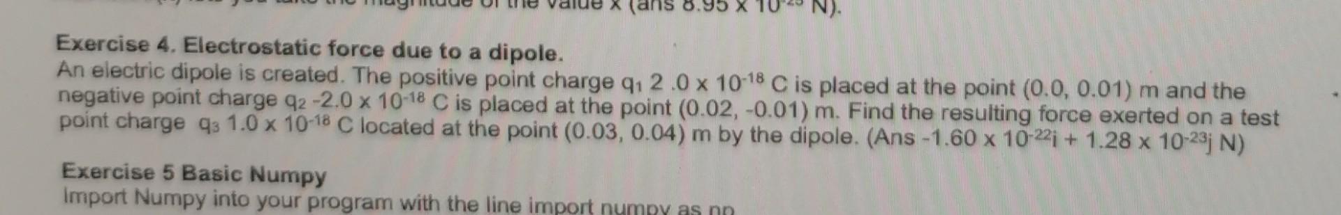  Could you answer it with python? The question is completed. The