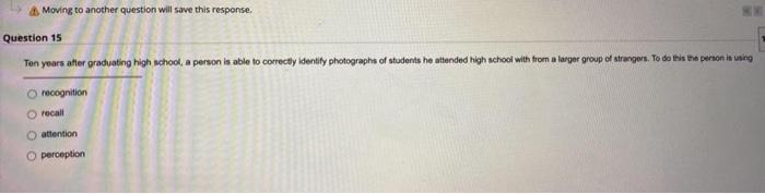 the display is refreshed How long an interface takes to respond to