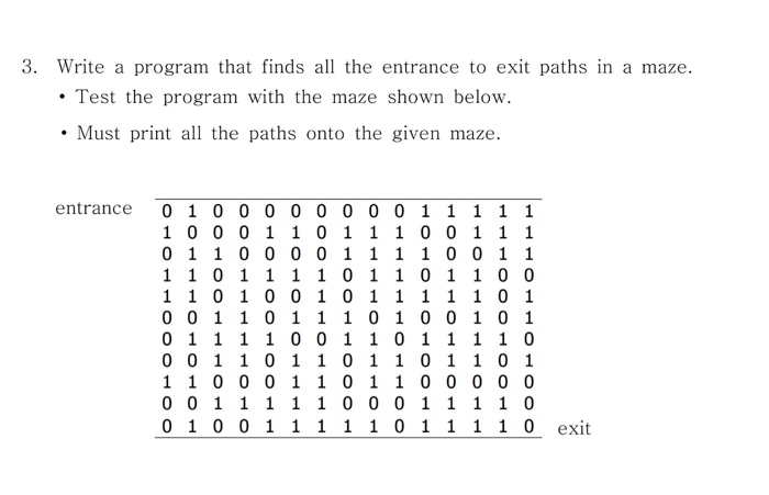  programing in c language Write a program that finds all the