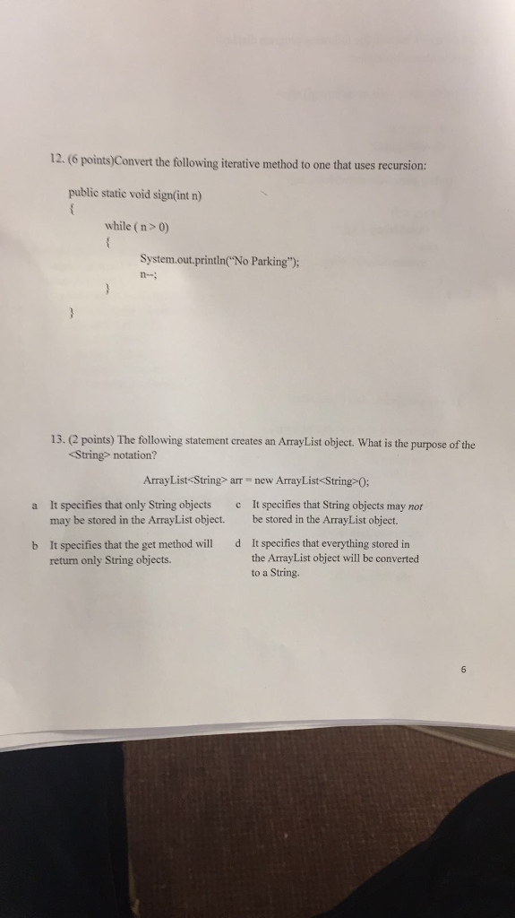 please kindly help solve this java questions! God bless! Thanks ! Convert
