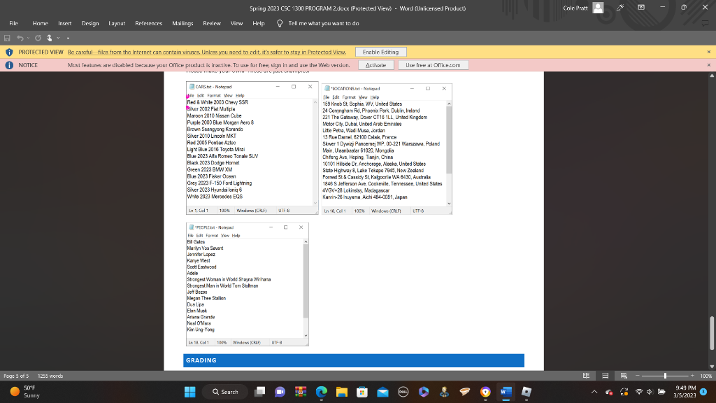following Infonmation aloout the user: - Who they will marry - Haw